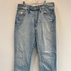 Madewell Perfect Summer Jean - Light blue wash, high-waisted, size 27